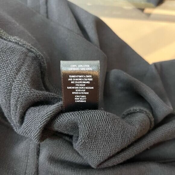 Sanctuary Women's Embroidered Floral Full Zip Hooded Sweater Black Size XS NWT - Picture 11 of 11